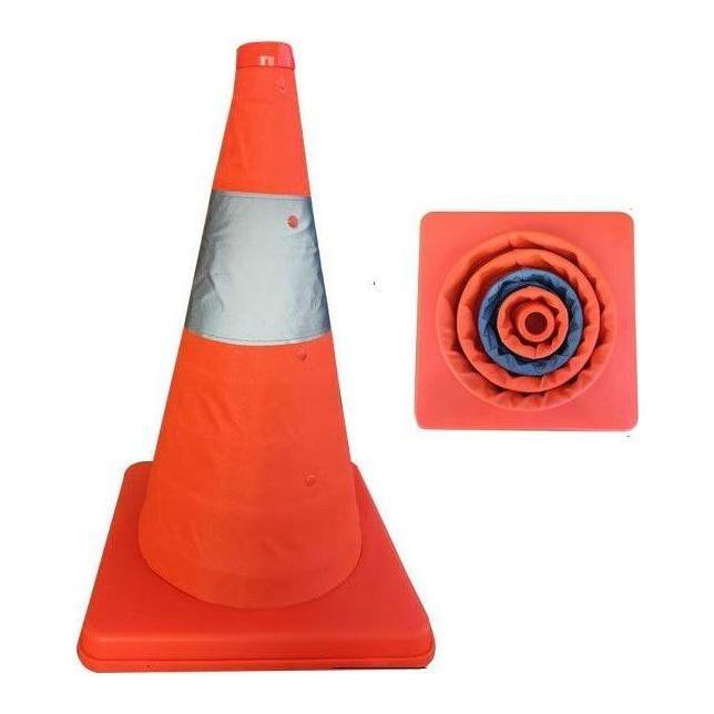 First Retractable Safety Cone | First by KHM Megatools Corp. First Retractable Safety Cone | First by KHM Megatools Corp.